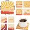 8 Pack Diamond Art Coasters with Holder, Wooden Sun Shape Diamond Painting Coasters for Adults Beginners, DIY Mandala Craft Kits for Gifts and Home Decor (10x10cm)